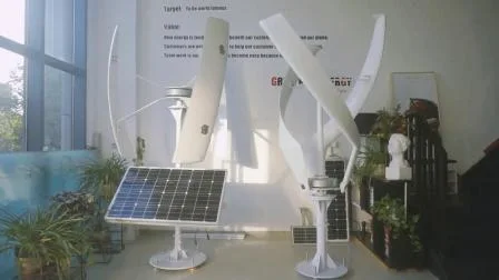 200W 3 Phase AC High Quality Low Rotate Speed Vertical Axis Wind Turbine for Rooftop